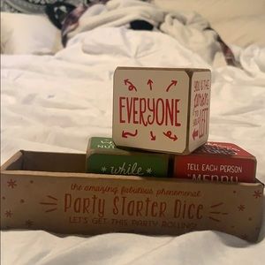 Christmas party start dice from Altar’d state❤️